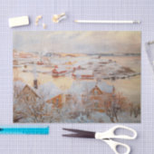 Papier Mousseline Albert Edelfeel - Jour de décembre (Artisanat)