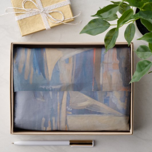 Papier Mousseline Albert Edelfeel - Port d'Helsinki (Cadeau)