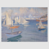 Papier Mousseline Albert Edelfeel - Port d'Helsinki (Recto)