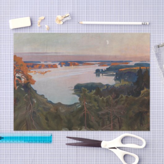 Papier Mousseline Albert Edelfeel - Vue sur Haikko (Artisanat)