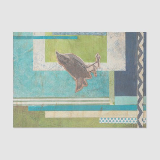 Papier Mousseline Album aviaire II (Recto)