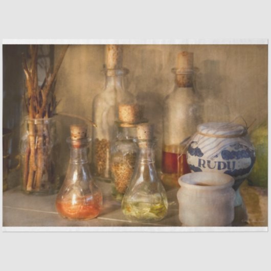 Papier Mousseline Alchimie - Enchaînement des sorts (Recto)