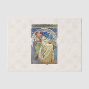 Papier Mousseline Alfons Mucha Princezna 1911 Hyacinta