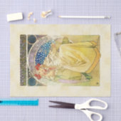 Papier Mousseline Alfons Mucha Princezna 1911 Hyacinta (Artisanat)