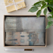 Papier Mousseline Alfred Sisley - Inondation à Port-Marly 1876 (Cadeau)