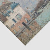 Papier Mousseline Alfred Sisley - Inondation à Port-Marly 1876 (Détail)
