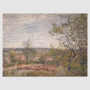 Papier Mousseline Alfred Sisley - Journée venteuse à Veneux