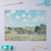 Papier Mousseline Alfred Sisley - La Prairie (Artisanat)