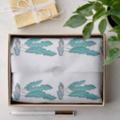 Papier Mousseline Algues bleues Thunder_Cove (Cadeau)