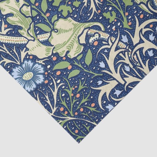 Papier Mousseline Algues (par William Morris) (Détail)