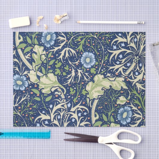 Papier Mousseline Algues (par William Morris) (Artisanat)