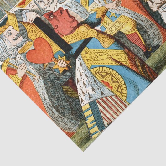 Papier Mousseline Alice à Wonderland (Détail)