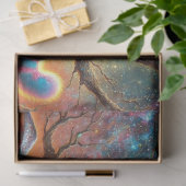 Papier Mousseline Alice and Cat Twilight Tree Talk Decoupage (Cadeau)