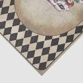 Papier Mousseline Alice au pays des merveilles (Détail)