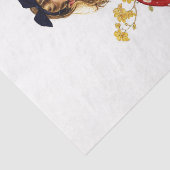 Papier Mousseline Alice au pays des merveilles (Détail)