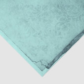 Papier Mousseline Alice au pays des merveilles avec Duchess Turquois (Détail)