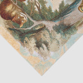 Papier Mousseline Alice au pays des merveilles Cheshire Cat Mad (Détail)