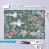 Papier Mousseline Alice Au Pays Des Merveilles Collage Découpage Ver (Artisanat)
