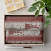 Papier Mousseline Alice au pays des merveilles Conception 1 (Cadeau)