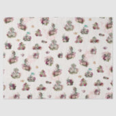Papier Mousseline Alice au pays des merveilles Découpage Motif Vinta (Recto)