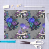 Papier Mousseline Alice au pays des merveilles Fleurs de la chenille (Artisanat)