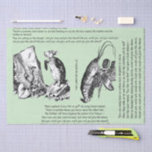 Papier Mousseline Alice au pays des merveilles Homard Quadrille Song (Artisanat)