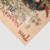 Papier Mousseline Alice au pays des merveilles Illustrations classiq (Détail)