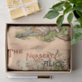 Papier Mousseline Alice au pays des merveilles Illustrations classiq (Cadeau)
