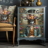 Papier Mousseline Alice au pays des merveilles La haine