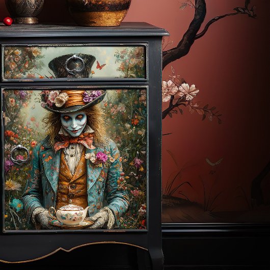 Papier Mousseline Alice au pays des merveilles La haine