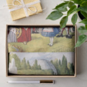 Papier Mousseline Alice au pays des merveilles La Reine des Coeurs D (Cadeau)