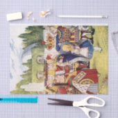 Papier Mousseline Alice au pays des merveilles La Reine des Coeurs D (Artisanat)