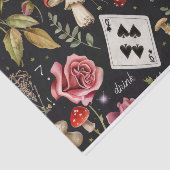 Papier Mousseline Alice au pays des merveilles Motif (Détail)