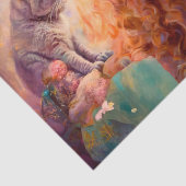 Papier Mousseline Alice au pays des merveilles | Whimsical Dreamy Am (Détail)