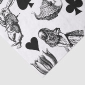 Papier Mousseline Alice classique au pays des merveilles Caractères  (Détail)