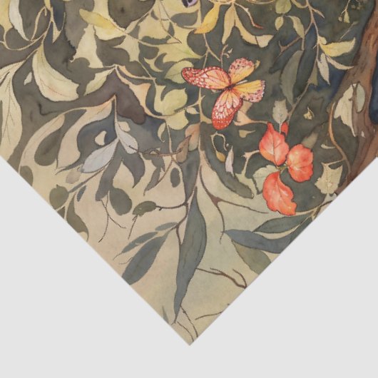 Papier Mousseline Alice classique rêve de Wonderland (Détail)