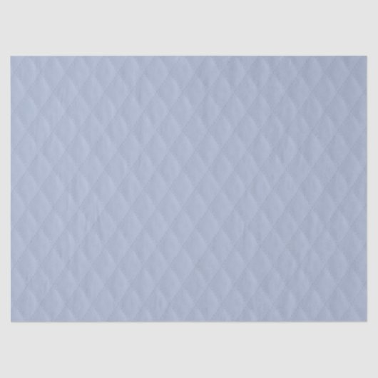 Papier Mousseline Alice Diamant bleu Motif à pointes (Recto)