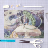 Papier Mousseline "Alice et la Caterpillar" par Alice B Woodward (Artisanat)