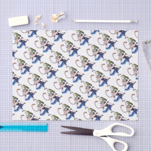 Papier Mousseline Alice et Pink Flamingo (Artisanat)