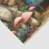 Papier Mousseline Alice in Wonderland Fairytale Tea Party Decoupage (Détail)
