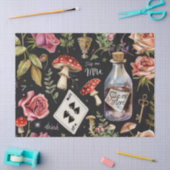 Papier Mousseline Alice in Wonderland Pattern (Artisanat)