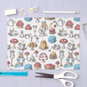 Papier Mousseline Alice In Wonderland Tea Party Découpage (Artisanat)