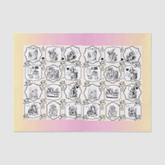 Papier Mousseline Alice Tissue Paper - 15 gsm (10 lb), blanc