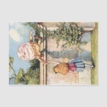 Alice vintage au pays des merveilles - Découpage v