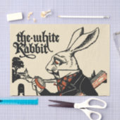 Papier Mousseline Alice White Rabbit Classic Wonderland (Artisanat)