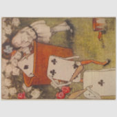 Papier Mousseline Alice's Adventures in Wonderland Club Cartes (Recto)