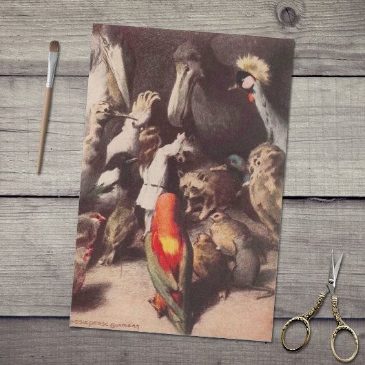 Papier Mousseline Alice's Adventures in Wonderland Elegant Thimble