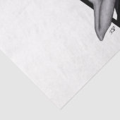 Papier Mousseline Alien gris, la vérité est là (Détail)