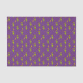 Papier Mousseline Aliens de l'espace avec des ballons planètes (Recto)