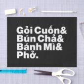 Papier Mousseline Alimentation de rue vietnamienne (Artisanat)